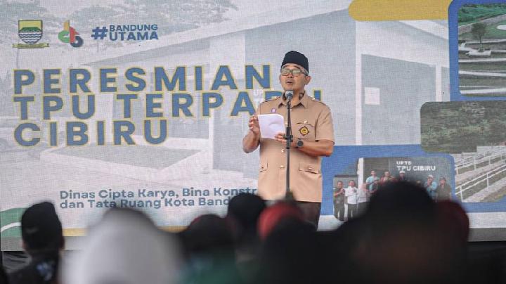 Farhan Resmikan TPU Terpadu Cibiru, Pemakaman Gratis Bebas Pungli