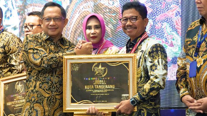 Pemkot Tangerang Raih Juara 1 Tingkat Nasional Penerapan SPM