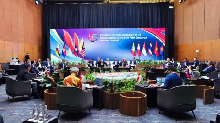 Menlu Sugiono Tegaskan Konflik Myanmar Harus Tuntas secara Damai