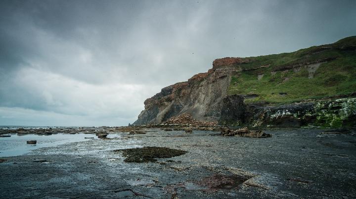 Beach Escape at Saltwick Bay with Fossil Hunting