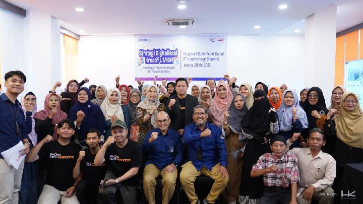 PT Hutama Karya (Persero) menegaskan komitmennya dalam pemberdayaan UMK melalui pelatihan 