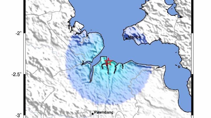 Gempa Guncang Banyuasin Pertama Setelah 125 Tahun, Air Sungai Naik