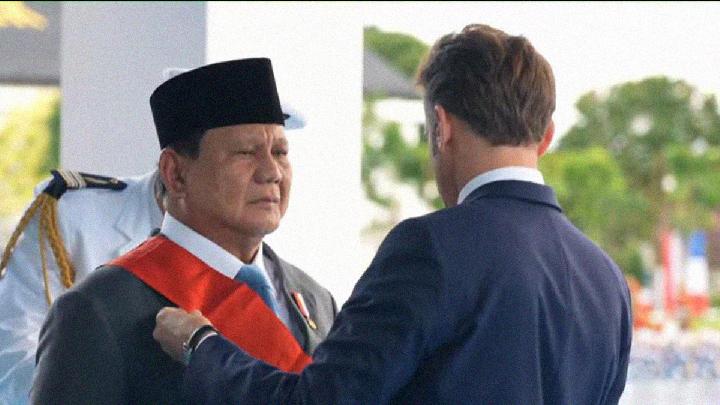 Today's Top 3 News: Prabowo Receives Highest Honor from French Government