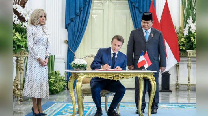 Brigitte Macron Blends Elegance and Edge During Jakarta Visit