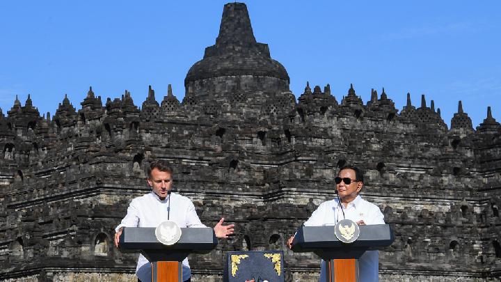 Here's How Emmanuel Macron Describes Borobudur Temple as Indonesia's Excellence