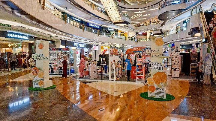 Bazaar Jardins de Butchart di Lippo Mall Kemang, 26 Mei - 1 Juni 2025.