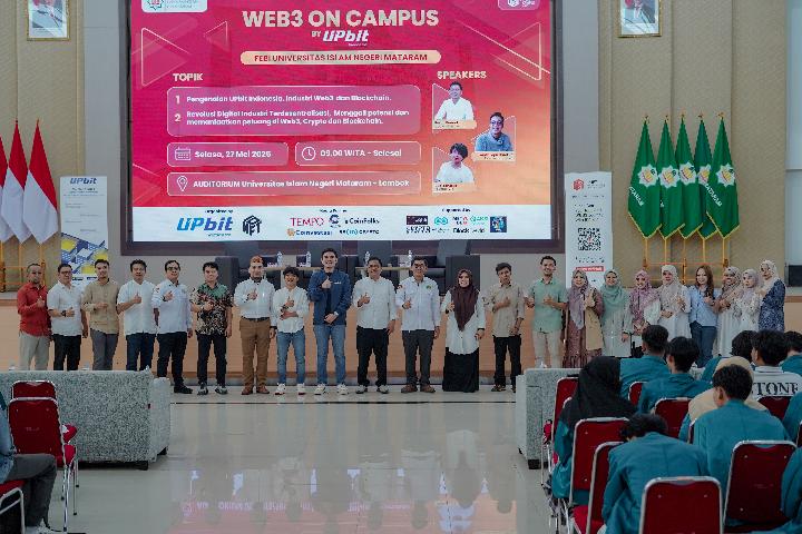 IDNFT Gandeng UPbit di Web3 on Campus UIN Mataram