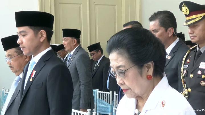 Megawati Attends Pancasila Day Ceremony; PDIP Dismisses Coalition Talks