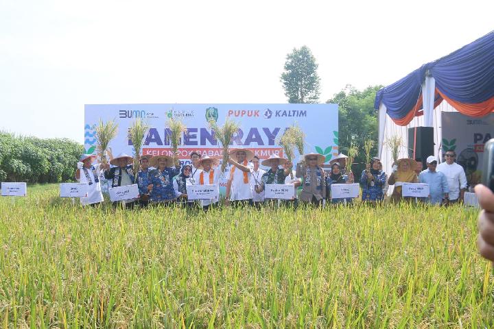 Pupuk Kaltim Gabung Program MAKMUR Perkuat Ketahanan Pangan