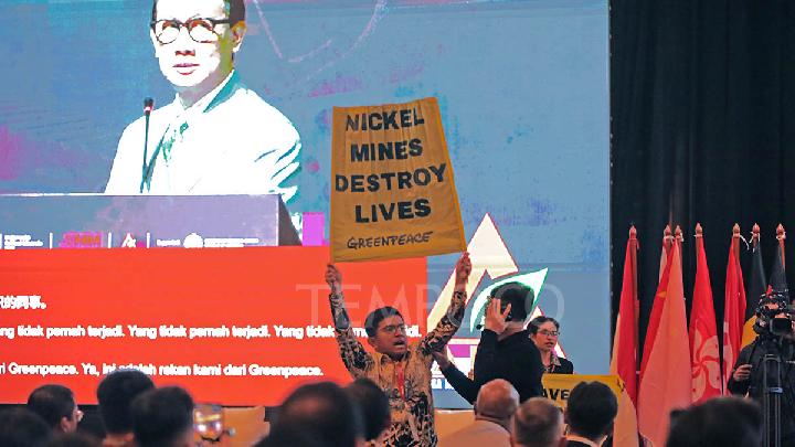 Greenpeace Activists Detained After Protest Against Nickel Downstreaming