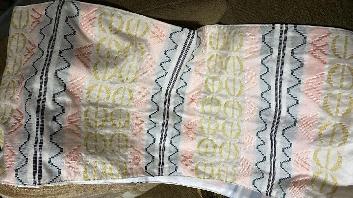 Songket motif Harimau karya Vonny Andria yang dipamerkan di Creative Stage, Jakarta Convention Center pada 31 Mei 2025. Foto Yayasan Jejak Harimau