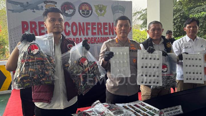 Polres Bandara Soekarno-Hatta Ungkap Industri Rumahan Vape Etomidate Beromzet Rp 6,6 Miliar