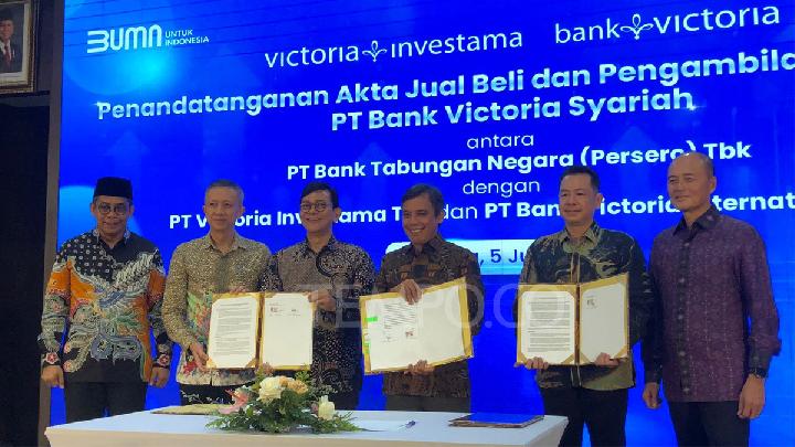 Indonesia's BTN Acquires Bank Victoria Syariah for Rp1.5 Trillion