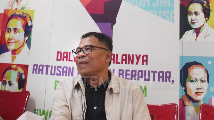 Sutradara Garin Nugroho  di kantor Tempo, Jakarta, 11 Juni 2025. Tempo/Gunawan Wicaksono