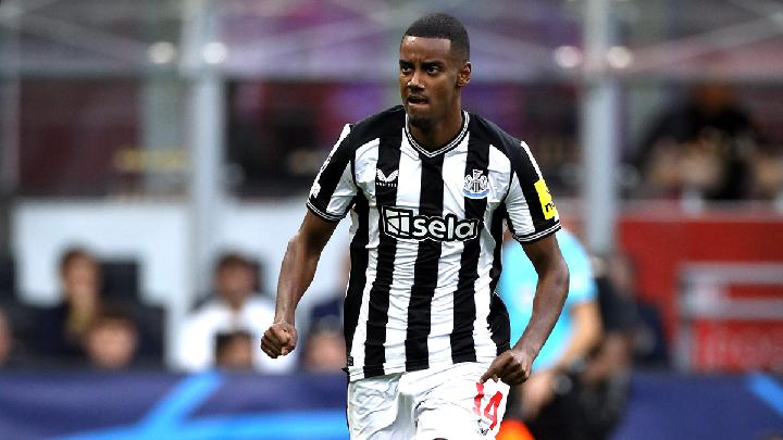 Striker Alexander Isak. Shutterstock
