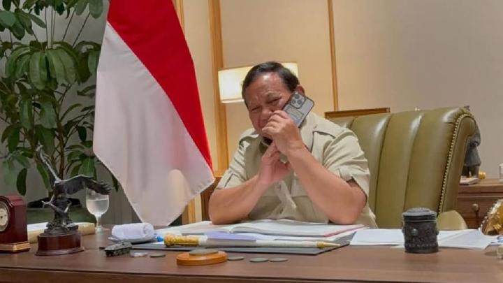 Prabowo, Trump Hold 15-Minute Call Ahead of Singapore and Russia Visits
