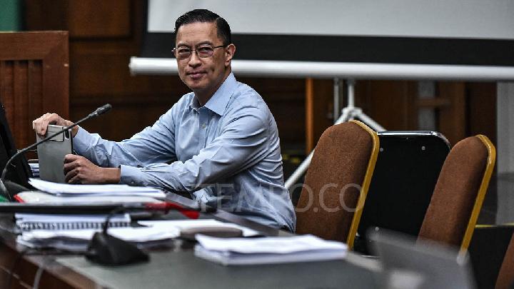 Terdakwa kasus dugaan korupsi impor gula Thomas Trikasih Lembong atau Tom Lembong mengikuti sidang lanjutan di Pengadilan Tipikor, Jakarta, 17 Juni 2025. Tempo/Tony Hartawan