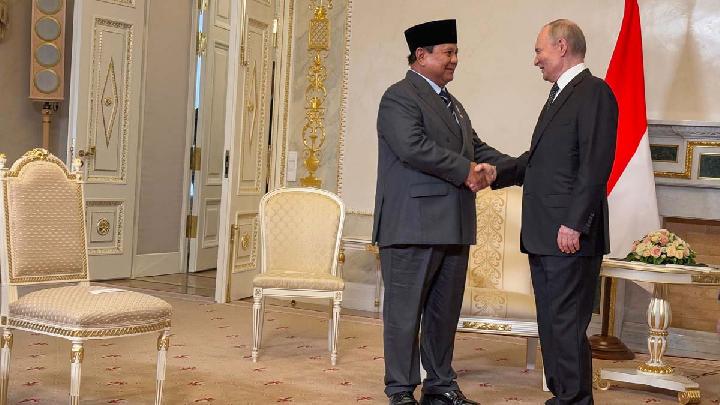 Prabowo Denies G7 Snub in Russian Forum