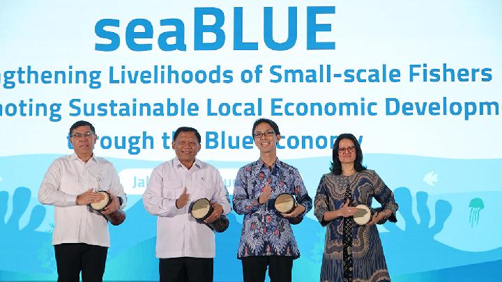Japan, Indonesia's KKP, and UNDP Launch "seaBLUE" Initiative to Support Coastal Communities