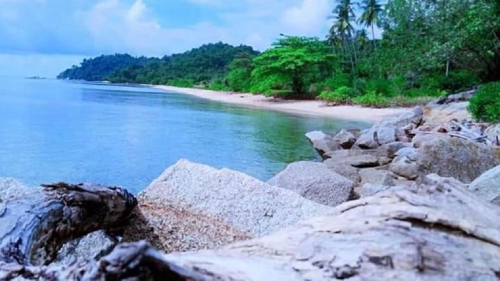 Pulau Pekajang di Kabupaten Lingga, Provinsi Kepulauan Riau (Kepri). ANTARA/HO-Humas Pemprov Kepri