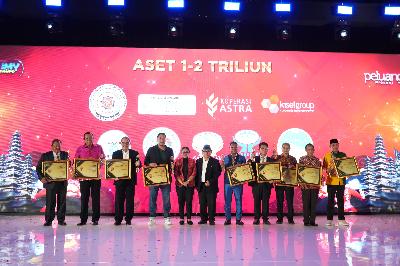  Peluncuran Buku 100 Koperasi Besar Indonesia (KBI) 2025 di The Trans Resort Bali 19 Juni 2025.