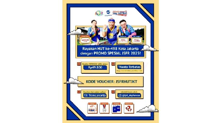 HUT Jakarta-498, Transjakarta Tawarkan Promo dan Hiburan