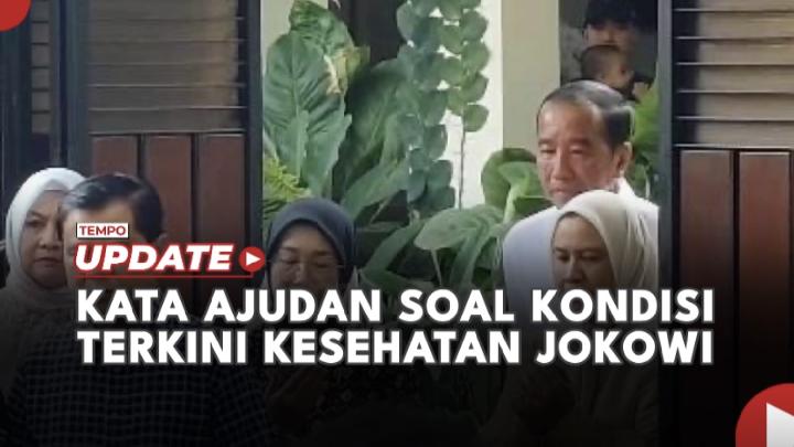 Kata Ajudan Soal Kondisi Terkini Kesehatan Jokowi