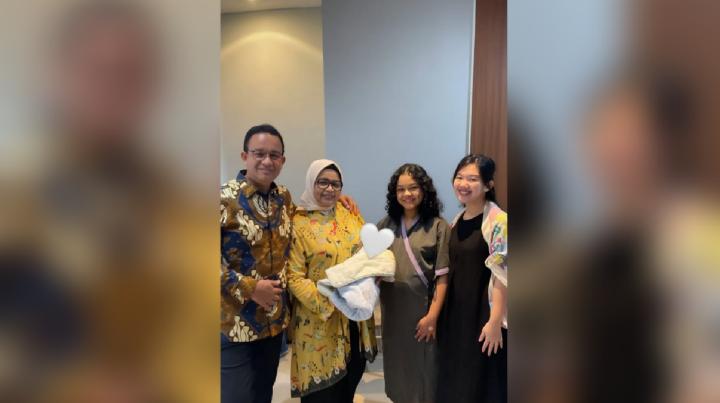 Mutiara Baswedan Melahirkan Anak Pertama, Anies Baswedan Resmi jadi Kakek