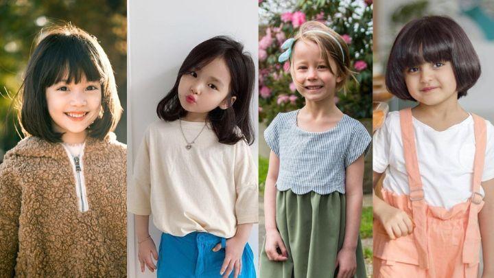 12 Model Rambut Anak Perempuan Sebahu yang Manis dan Imut