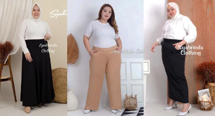 Ukuran Bukan Masalah, Berikut 5 Pilihan Bawahan Jumbo Buat Look Harian Kamu