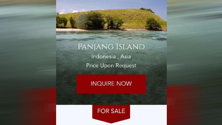 Panjang and These 8 Other Islands Advertised on Foreign Sites, Gov't Warns of Illegal Sales