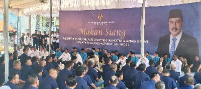 Menteri Imigrasi dan Pemasyarakatan di Lapas Kelas I Medan pada Rabu, 25 Juni 2025.