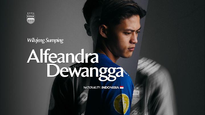 Pengunguman Persib Bandung melalui situs resminnya berhasil merekrut pemain muda Alfeandra Dewangga. Dok Persib Bandung