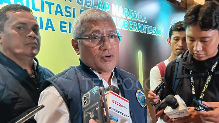 BNN Reports 3.3mn Drug Users in Indonesia, Warns of Rising Global Trend