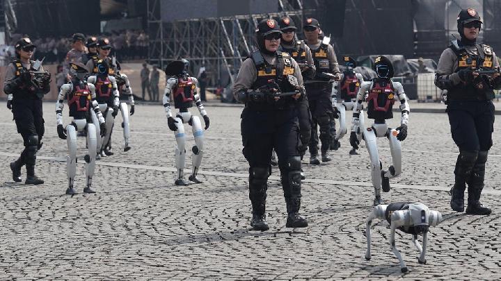 Today's Top 3 News: Indonesian Police Showcase Humanoid Robot on Their 79th Anniversary