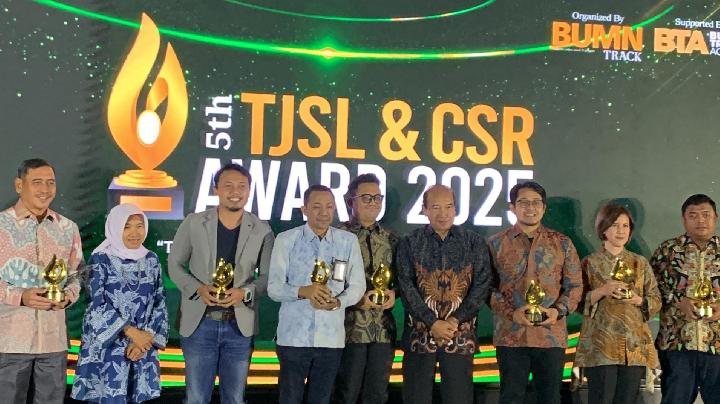 PNM Raih Penghargaan Gold Pilar Lingkungan di BUMN Track Awards 2025