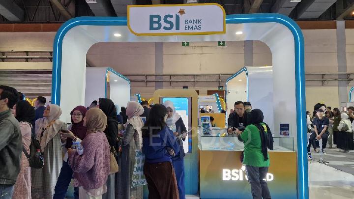 BSI Gold Bank Booth at JIExpo Attracts Many Visitors Amid Falling Gold Prices