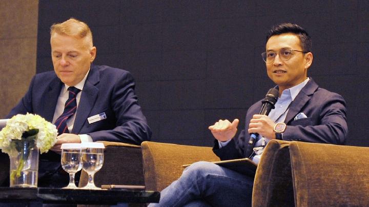 Direktur Risk Management BTN Setiyo Wibowo, menyampaikan strategi penguatan manajemen risiko digital saat berbicara di Asian Banking & Finance Summit 2025, Jakarta, pada Sabtu, 28 Juni 2025. Dok. BTN