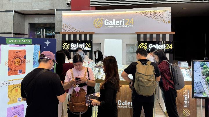 Pegadaian Galeri 24 Bagi-bagi Emas Gratis di PRJ JIEXPO Kemayoran