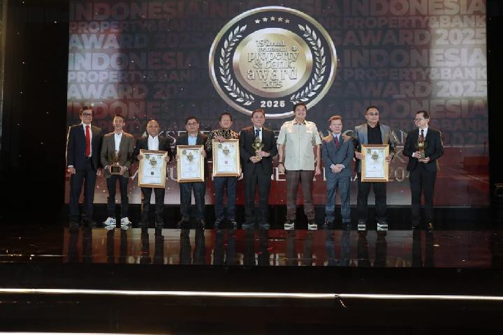 Malam penghargaan Indonesia Property&Bank Award (IPBA) XIX Tahun 2025.