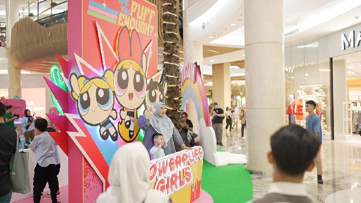 Summer Power Up with The PowerPuff Girls di Kota Kasablanka sejak 26 Juni hingga 13 Juli 2025. 