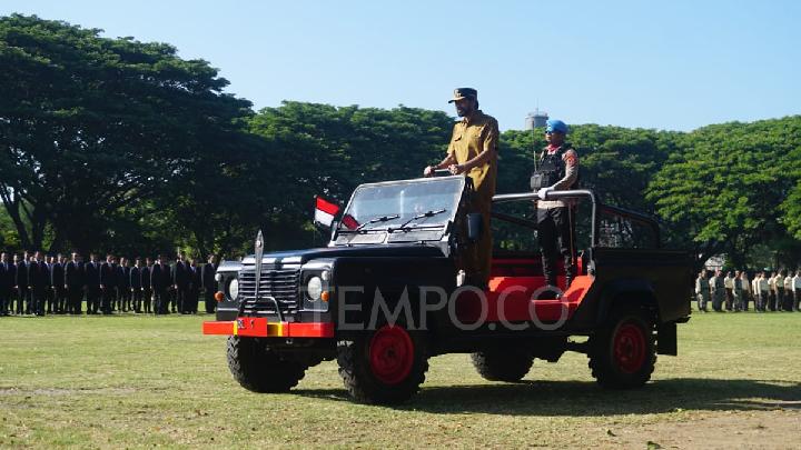 Gubernur Aceh Muzakir Manaf Pimpin Peringatan HUT Bhayangkara. Apa Pesan-pesannya?