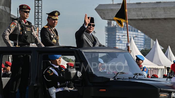 Prabowo Urges Indonesian Police to Empathize with People's Struggles