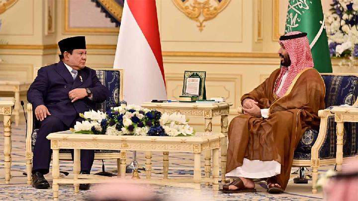 Prabowo, Saudi Crown Prince MBS Decry Forced Displacement of Palestinians