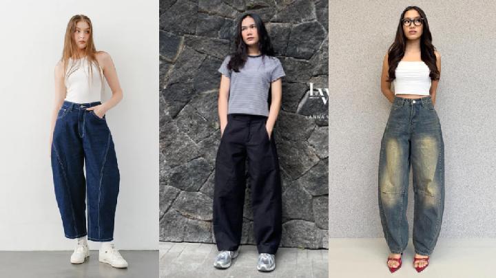 Barrel Pants Favorit dengan Siluet Unik dan Nyaman Dipakai