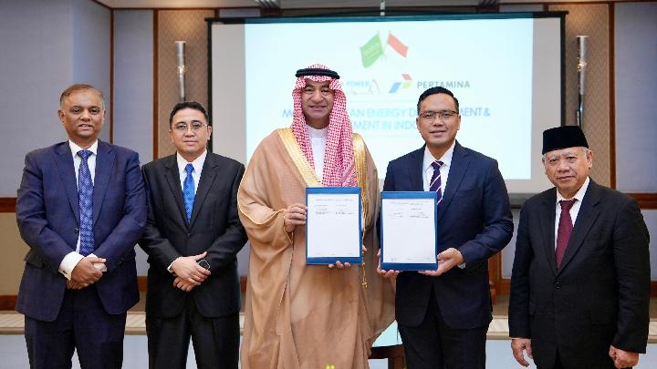 Gandeng ACWA Power Arab Saudi, Pertamina Kembangkan Teknologi Energi Bersih Skala Global