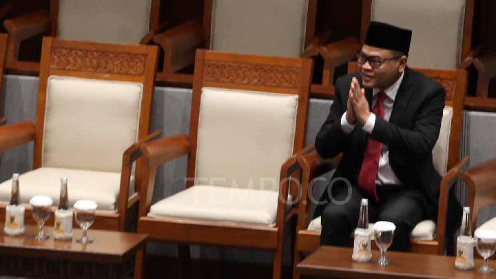 Deputi Gubernur Bank Indonesia Ricky Perdana Gozali  saat  mengikuti  Rapat Paripurna ke-22 Masa Persidangan IV Tahun Sidang 2024-2025 di Kompleks Parlemen, Senayan, Jakarta, 3 Juli 2025. Tempo/Amston Probel