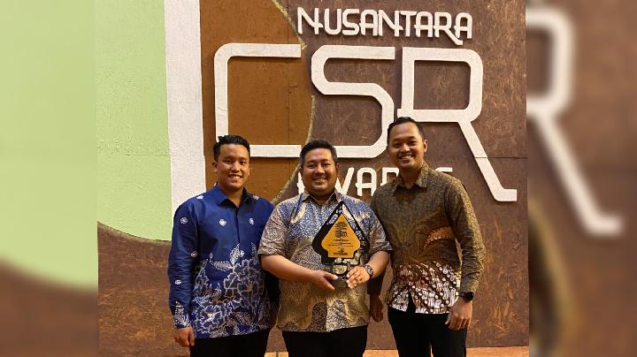 PT Elnusa Petrofin menerima penghargaan Nusantara CSR Award 2025, pada Rabu, 2 Juli 2025. Dok. Elnusa Petrofin