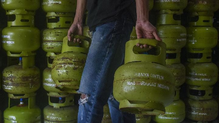 Pangkalan LPG 3 kg subsidi di Kota Tasikmalaya, Jawa Barat, 4 Juli 2025. Antara/Adeng Bustomi