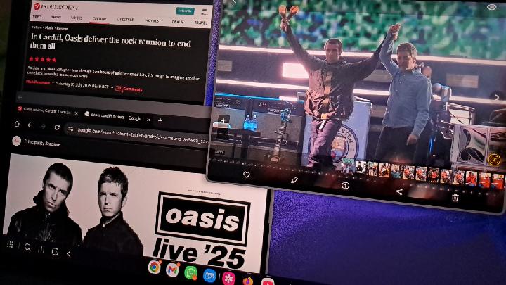 Berita konser reuni band Oasis di Cardiff. Tempo/Charisma Adristy